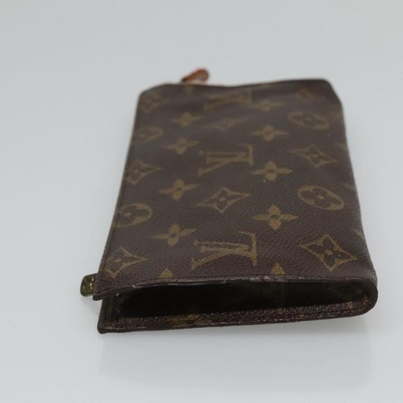 LOUIS VUITTON Monogram Bucket GM Accessory Pouch Vintage LV Auth ar13628 - Picture 4 of 16